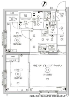 CREATIF池袋【1階】の間取り