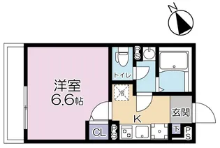 SOLASIA RESIDENCE 大山【2階】の間取り