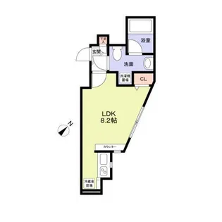 FAIR阿佐ヶ谷【1階】の間取り