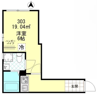 クレール蓮根【3階】の間取り