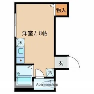 アイコート高円寺北【103号室号室】の間取り
