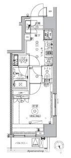 ドムス・スタイル高田馬場【9階】の間取り