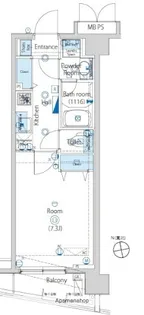 HY’S上石神井【4階】の間取り