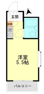 ライオンズマンション椎名町駅前通り【3階】の間取り