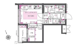 ZOOM西早稲田【3階】の間取り