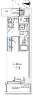 ARKMARK新宿西落合【4階】の間取り
