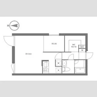 フラッフィー落合南長崎【4階】の間取り