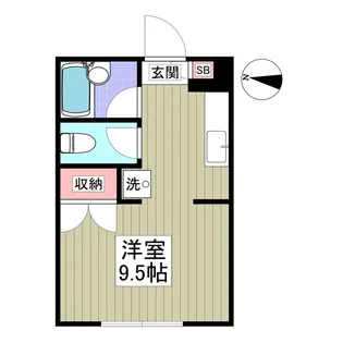 メゾン・ド・アン【2階】の間取り