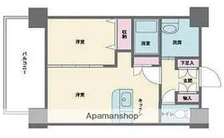 HF西新宿レジデンスEAST.【2階】の間取り