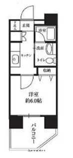HF西新宿レジデンスEAST.【204号室】の間取り