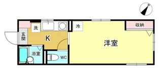 PALCON三軒茶屋【2階】の間取り