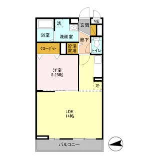 アネモスコートⅡ【2階】の間取り