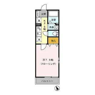 シェルヴィラージュ【2階】の間取り