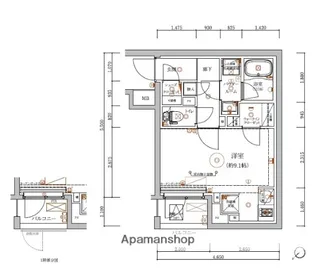RELUXIA東武練馬【1階】の間取り