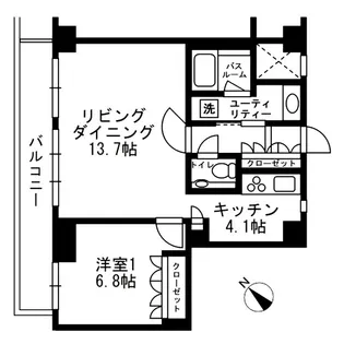 アーバンパーク代官山II【5階】の間取り