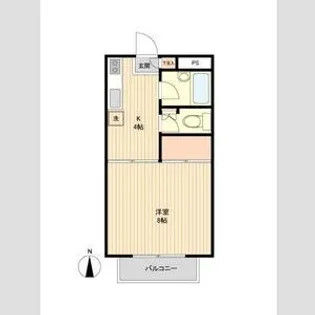 ハウス松園【2階】の間取り