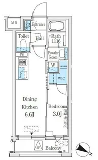 イプセ東高円寺【1階】の間取り