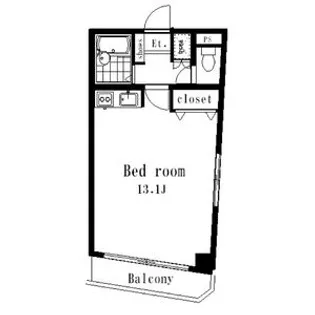 シンシア荻窪【3階】の間取り