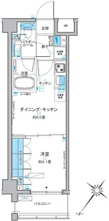 ルフォンプログレ中野富士見町【3階】の間取り