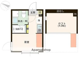ハーモニーテラス白鷺Ⅱ【1階】の間取り