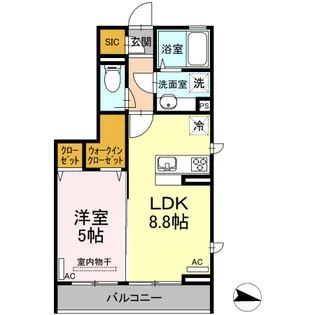 ビアンカ井荻【3階】の間取り