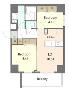 SーRESIDENCE板橋大山BRIM【10階】の間取り