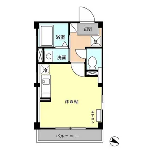 氷川台ヒルズ【3階】の間取り