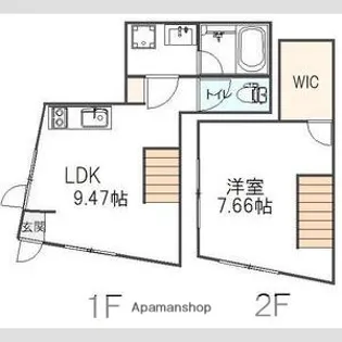 LESPACE【1階】の間取り