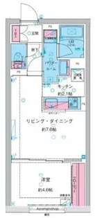GENOVIA池袋【2階】の間取り