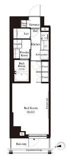 アーバンパーク江古田の森【2階】の間取り