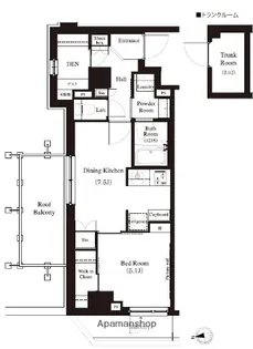 アーバンパーク江古田の森【5階】の間取り