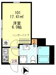 ラウレア吉祥寺井の頭【1階】の間取り