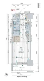 エステムプラザ池袋立教通り【6階】の間取り