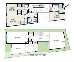 AXIA TOKIWADAI【2階】の間取り