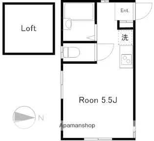 サンシャイン荻窪【1階】の間取り