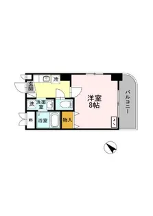 クレールOSY【4階】の間取り