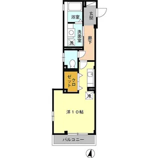 メゾン テラ【3階】の間取り