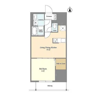 スコレサイト池袋【10階】の間取り