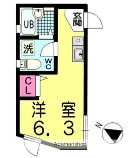 エフォート西池袋【おとり物件なし】#学生向け 一人暮らし【2階】の間取り