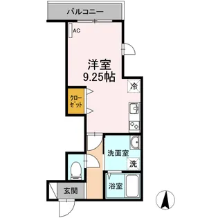 HAUOLI【3階】の間取り