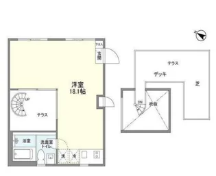 MODELIA BRUT表参道【3階】の間取り