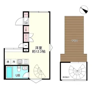 ZOOM表参道【3階】の間取り