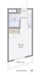 ビアメゾン三井PART22【3階】の間取り