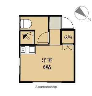 吉田アパート【2階】の間取り