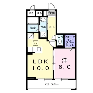 フォーリーフ クローバー【1階】の間取り