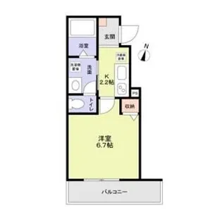 GRAND BLEU MAISON【2階】の間取り
