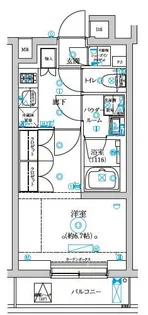 セジョリ中野富士見町【1階】の間取り
