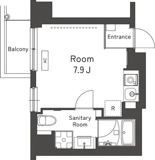 BELLEVIAGE SHINJUKU【3階】の間取り