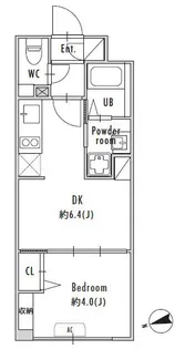 プライマル大塚【4階】の間取り
