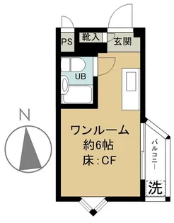 メゾン・ド・ネーフル【1階】の間取り
